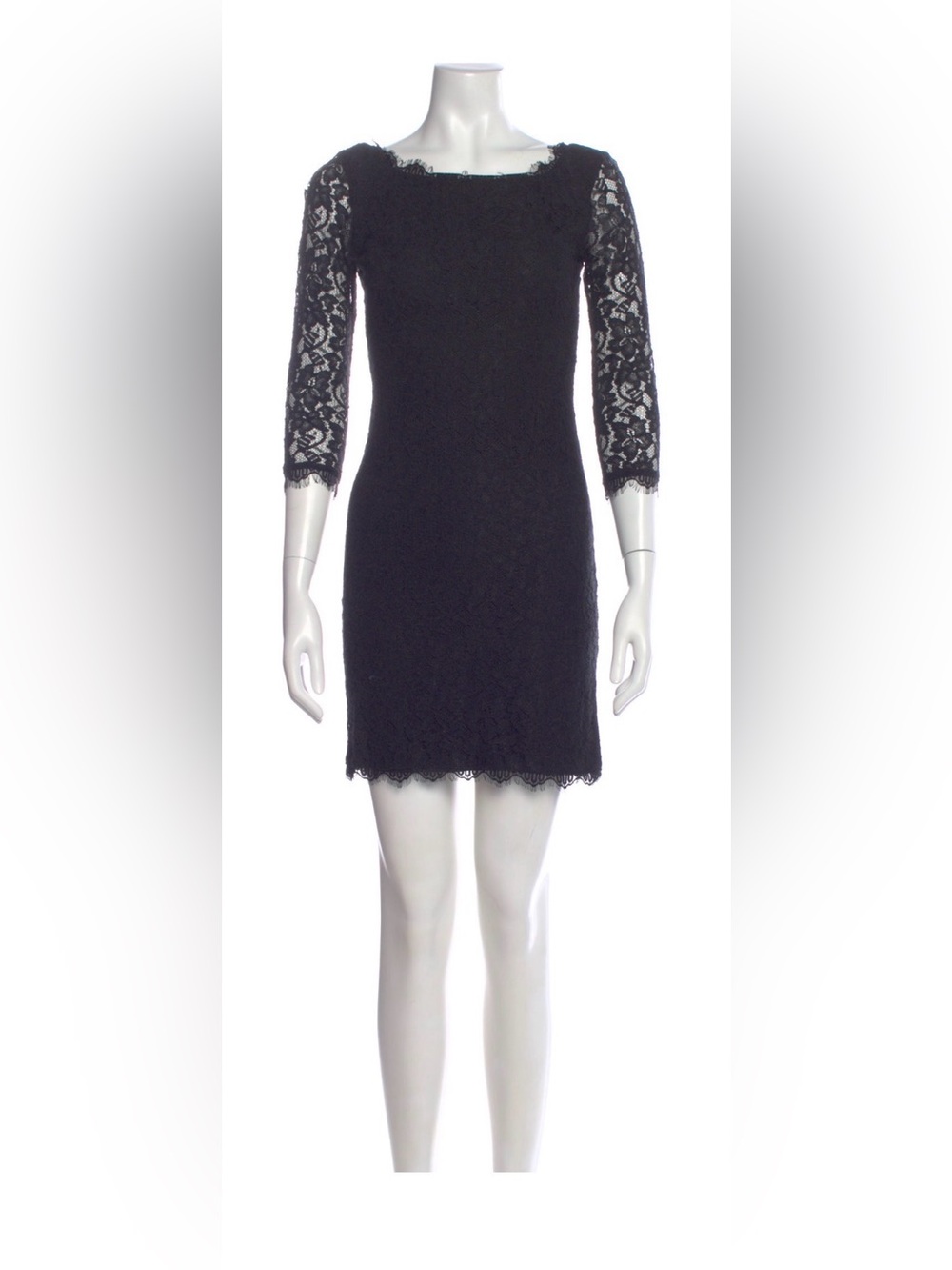 Diane Von Furstenberg  Lace Sheath Dress